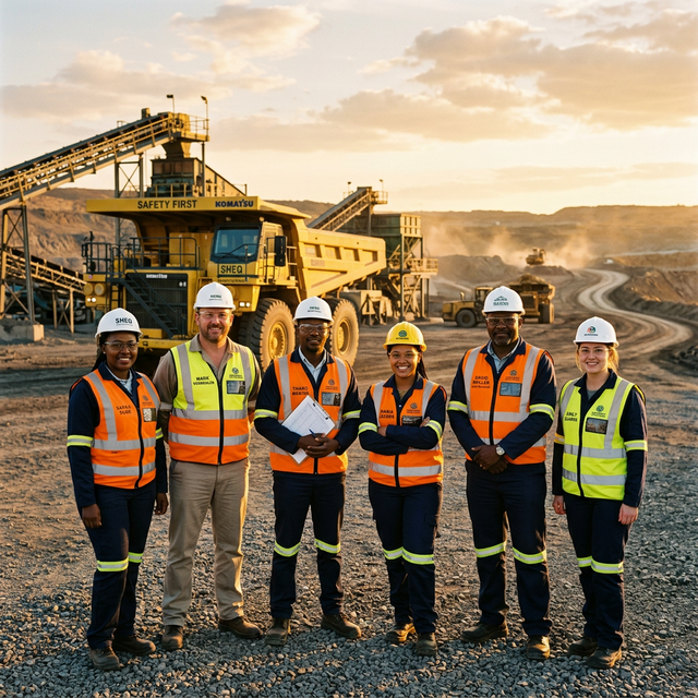 SHEQ professional on site